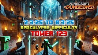 The Tower 123 [Apocalypse] Full Climb, Guide & Strategy, Minecraft Dungeons Fauna Faire