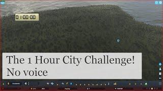 The 1 Hour City Challenge! No voice