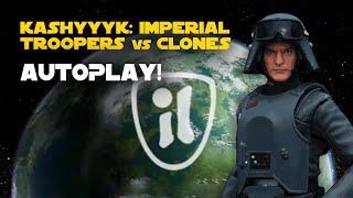 Kashyyyk: Imperial Troopers vs Clones Galactic Challenge | SWGOH GC X