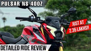 Pulsar NS400Z Ride Review | Great Performance
