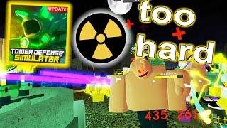 Nuclear Update, can't win | Tower Defense Simulator ROBLOX