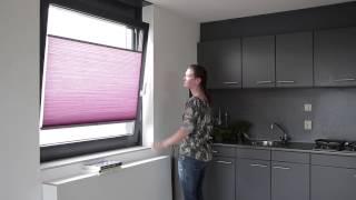 Luxaflex® Duette® Shades for tilt & turn window