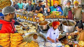 Punjab Street Food | Best 5 Food Places in Kapurthala | Bhature Chole Kulcha Chole Lassi