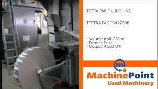 TETRA PAK TBA3 250B Used TETRA PAK FILLING LINE MachinePoint MACHINES