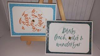 Die Karte mit dem Dreh|Anleitung|Basteln mit Produkten von Stampin'up!