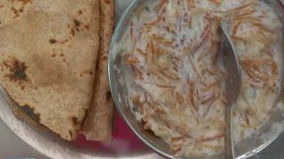 Satvik Delights part#2:Aaloo Bhujia, Roti & Sewai for a Blissful Meal|No onion garlic low fat