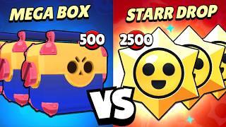 What’s Better: 500 Mega Boxes or 2500 Starr Drops?