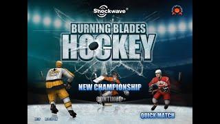 Burning Blades Hockey - Walkthrough Completo