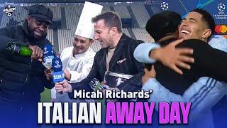 Micah Richards' BEST moments from Italian trip w/ Del Piero & Bellingham | UCL Today | CBS Sport