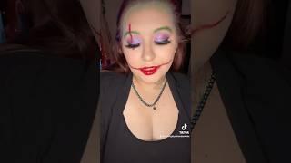 Joker Halloween makeup 