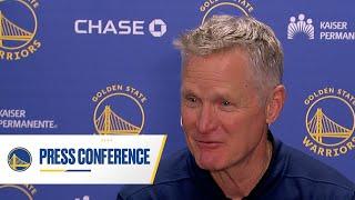 Steve Kerr Recaps Warriors Win Over Hornets | March 3, 2025