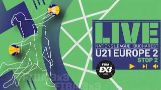 RE-LIVE | FIBA 3x3 U21 Nations League 2024 - Europe 2 - Stop 2 - Session 1