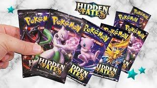 Opening 24 Pokemon Hidden Fates Booster Packs! (The Shiny Set)