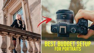 Canon R8 + RF 50mm 1.8 Portrait Shoot - The Best Budget Full Frame Setup (50mm 1.8 Lens Giveaway)