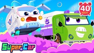 Wait,Who is The Real Sprinkler?!| Rescue Car Cartoons | Fun Kids Cartoons & Catchy Car Songs!