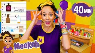 Meekah's Science Scavenger Hunt at the Indoor Playground | Educational Videos for Kids | Meekah |