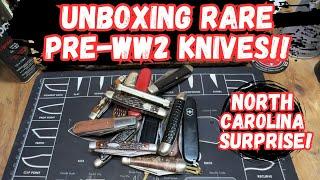 Unboxing Rare Pre-WW2 Knives!