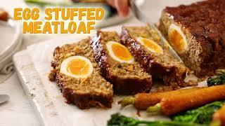 A Quick Egg Stuffed Meatloaf Recipe