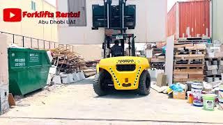 10 Ton Forklift Loading container