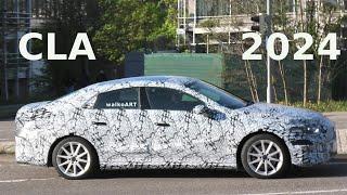 Mercedes Erlkönig CLA 2024 prototype *4K SPY VIDEO