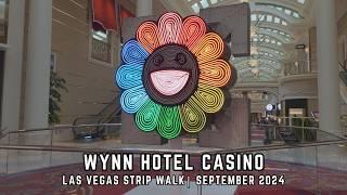 ABSOLUTE BEST Wynn Hotel Casino Las Vegas Strip Walk Sept 2024 Experience!