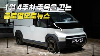 1월 4주차 주목을 끄는 글로벌오토뉴스 [채영석의 인사이트]