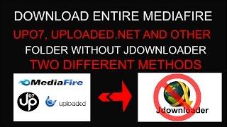 2 Methods - Without JDownloader Download Folders From Mediafire  (No Premium)