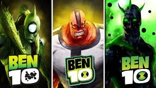 BEN 10: ALLE ALIENS AUFGEZÄHLT & ERKLÄRT!  | Classic | Alien Force | Ultimate Alien | Omniverse