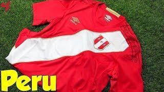 World Cup 2018 Umbro Away Peru Soccer Jersey Unboxing + Review