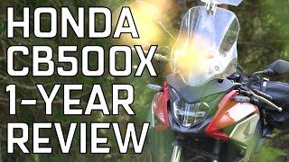 Honda CB500X 1-year review