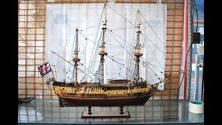HMS Royal Caroline 1749-wooden model ship kits