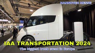 Tesla Semi Truck European Premiere (2025) IAA Transportation 2024