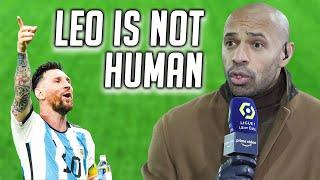 Thierry Henry Praised Messi || He is Not Human