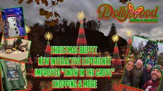 Dollywood Christmas | Christmas buffet | Improved "Snow in the grove"