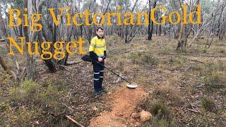 Big Victorian Gold Nugget -Prospecting Maryborough Victoria-