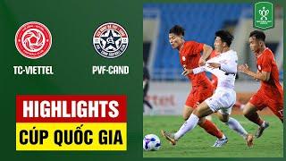 Highlights: Thể Công-Viettel - PVF CAND | Hiệp 2 định đoạt kết quả, chiến thắng nhọc nhằng