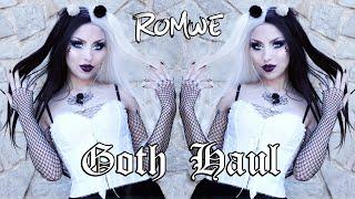 GOTH / ALT TRY ON HAUL  Alternative Outfits from Romwe | Vesmedinia