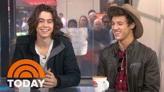 Nash Grier, Cameron Dallas Talk New Film 'The Outfield' | TODAY