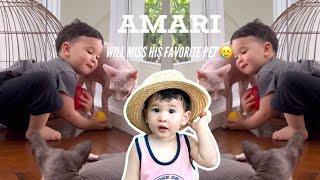 Amari Crawford will surely miss his favorite pet| RIP Anya | Coleen Garcia Crawford