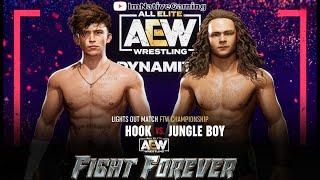 Hook vs Jack Perry FTW CHAMPIONSHIP | AEW Fight Forever 4K 60FPS