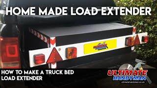 How to make a truck bed load extender