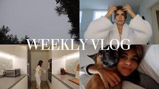 a cozy rainy vlog l baking, beauty, wellness etc.