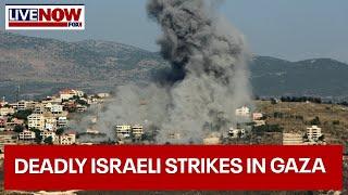 Israel-Hamas war: Deadly Israeli strikes at Gaza refugee camp  | LiveNOW from FOX