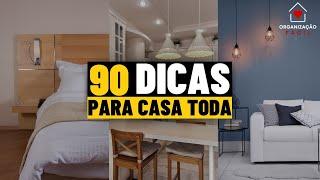 90 DICAS DE COMO ORGANIZAR A CASA TODA /ORGANIZAÇÃO DA CASA