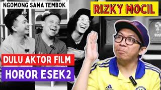 RIZKY MOCIL - ngomong sama TEMBOK ( Dunia akting - sepakbola - koleksi jersey )