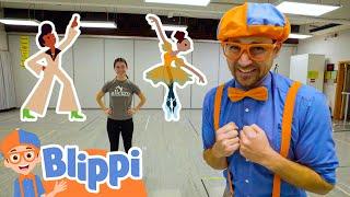 Blippi Learns to Dance! | Move and Dance With Blippi | Fun and Educational Videos for Kids