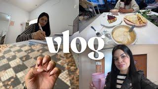 VLOG: Hay un intruso en la casa + merienda con mami + PARCIAL, uñas, GYM 