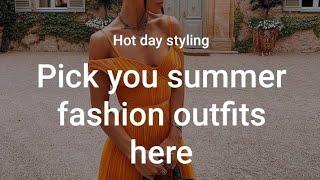 Pick Your Summer Fashion Outfits Here || FASHIONABLE AND TRENDY GIRL ||