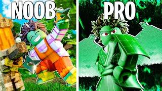 Broccoli Goes Noob To Pro In Naruto Roblox! (shindo life)