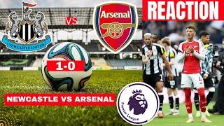 Newcastle vs Arsenal 1-0 Live Stream Premier League EPL Football Match 2024 Score Highlights Gunners